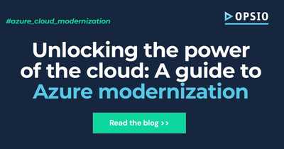 Azure cloud modernization