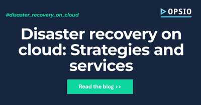 Disaster Recovery on Cloud
