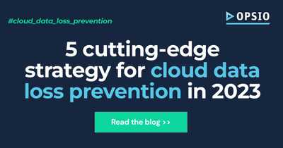 Cloud Data Loss Prevention
